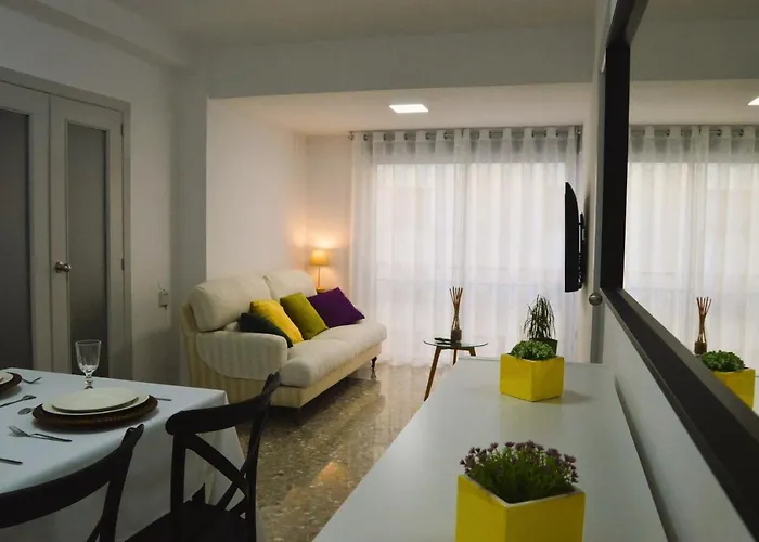 Light In Vila-real, Piso Centrico Con Oficina *